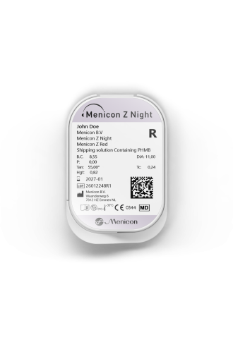 Menicon Z Night Toric - par mail si paramètres souhaités absents - lentilles rigides - irisoft