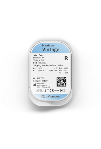 VINTAGE Progressive Toric - par mail si paramètres souhaités absents - lentilles multifocales toriques - irisoft