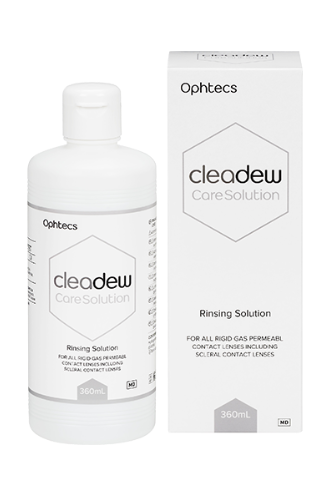 Cleadew CareSolution - solutions pour lentille rigide - irisoft