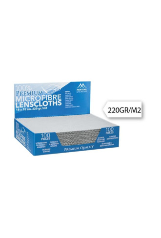 Microfibre Tissue 100 pcs MF100PQ - entretien & nettoyage lunettes - irisoft