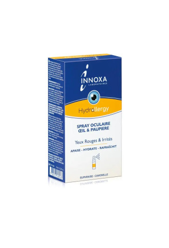 Hydrallergy - Spray yeux rouges et irrités - nettoyants et lotions lentilles - irisoft