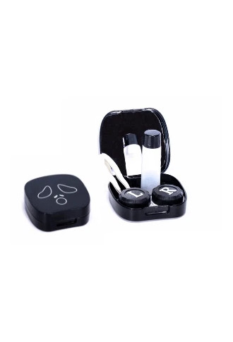 Kit de voyage pour lentilles Fantôme Noir - accessoires de contactologie - irisoft