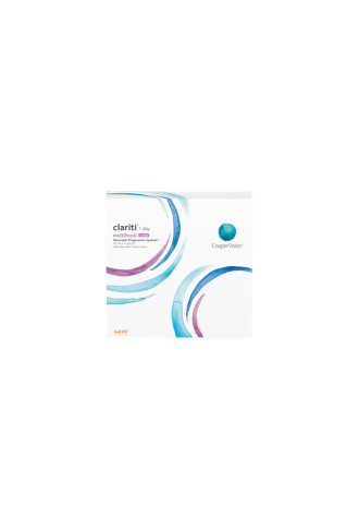 Clariti 1 day Multifocal 3 ADD - lentilles progressives - irisoft