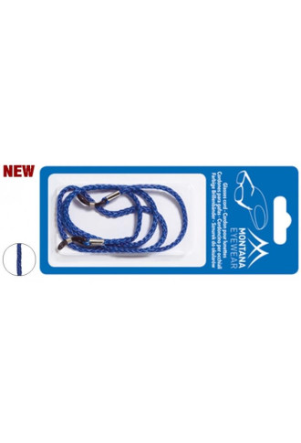 12 CORDONS NYLON BLEU SOUS BLISTER - BC5 - cordons et chaînes - irisoft