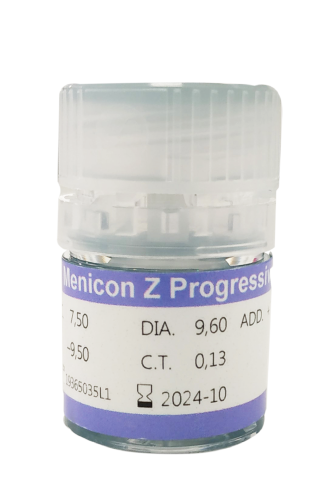 Menicon Z Progressive - par mail si paramètres souhaités absents - lentilles rigides - irisoft