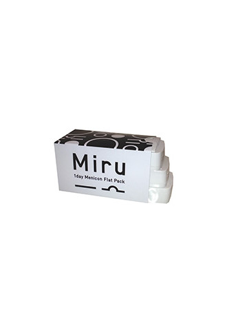 Miru 1Day Flat Pack - lentilles sphériques - irisoft