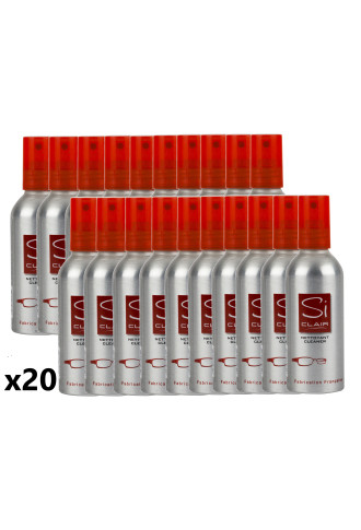 20 SPRAYS NETTOYANTS 100ML - entretien & nettoyage lunettes - irisoft