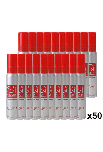 50 SPRAYS NETTOYANTS RECHARGEABLES 35ML - entretien & nettoyage lunettes - irisoft