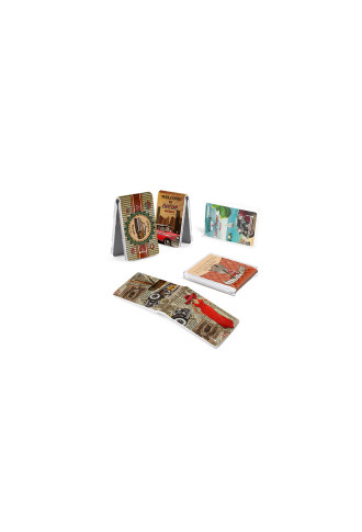 Microfibres POCKET collection "VINTAGE" - 12 VISUELS - entretien & nettoyage lunettes - irisoft