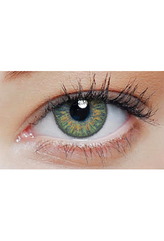 Clearcolor 55 Green mensuelle - lentilles couleurs - irisoft