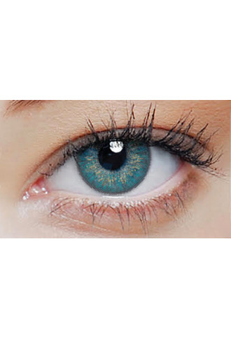 Clearcolor 55 Turquoise Lentille Essai - lentilles couleurs - irisoft