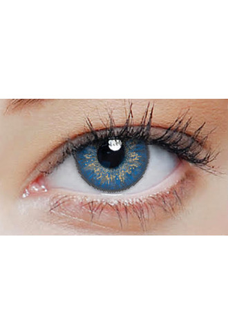 Clearcolor 55 Dusk Blue Lentille Essai - lentilles couleurs - irisoft