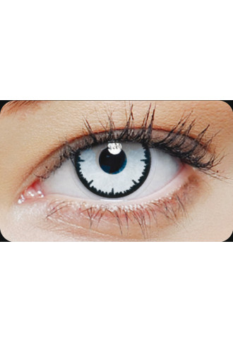 Clearcolor 1 Day Phantom Angelic White - lentilles fantaisies - irisoft