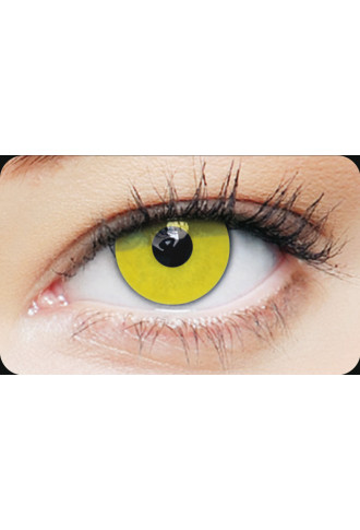 Clearcolor 1 Day Phantom Zombie Yellow - lentilles fantaisies - irisoft