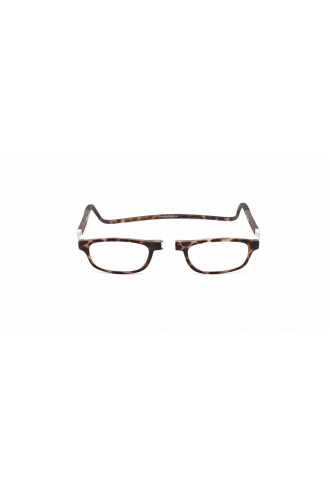 FLEX RECTANGULAR CXC-FMNM Ecaille - Plan - lunettes loupes - irisoft