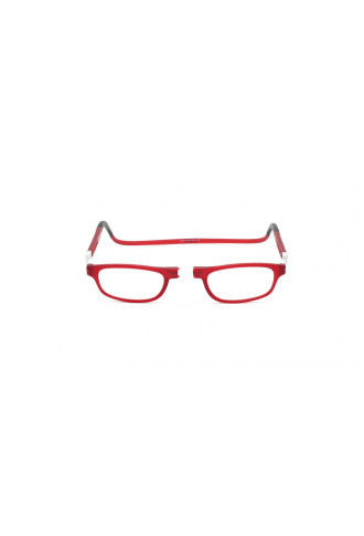 FLEX RECTANGULAR CXC-FRNR Rouge - Plan - lunettes loupes - irisoft