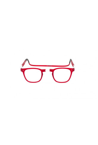 FLEX MANHATTAN CMX-FRRN Rouge - Plan - lunettes loupes - irisoft