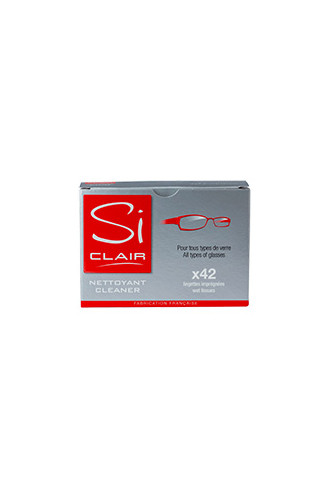 Lingettes Nettoyantes x 42 pochettes - entretien & nettoyage lunettes - irisoft