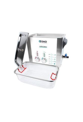 Nettoyeur à ultrasons "Ultra 3000H" - 2,2 L - nettoyeurs à ultrasons - irisoft