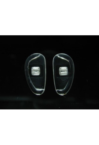Plaquette asymétriques PVC Soft, 14.5 mm, à visser (1000 pairs) - plaquettes - irisoft