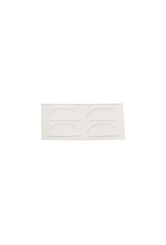 Plaquette autocollante silicone Transparent, 19 mm (20 paires) - plaquettes - irisoft