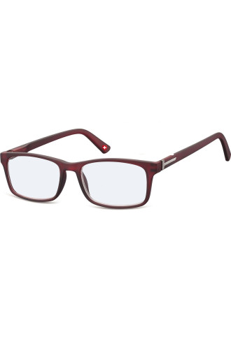 Lunette de lecture filtre lumière bleue HBLF73C Rouge - Plan à +3.50D - lunettes loupes - irisoft