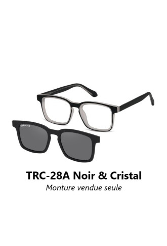Monture optique pour clip magnétique modèle TRC-28 (8 coloris) - clips solaires - irisoft
