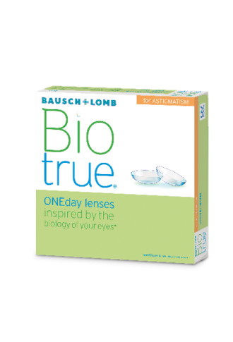 Biotrue Oneday Astigmate - lentilles toriques - irisoft