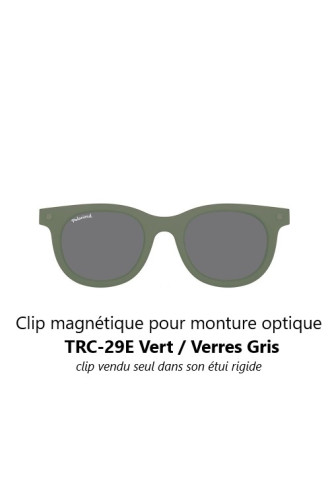 Clip magnétique solaire compatible monture TRC-29E (1 couleur de verre) - clips solaires - irisoft