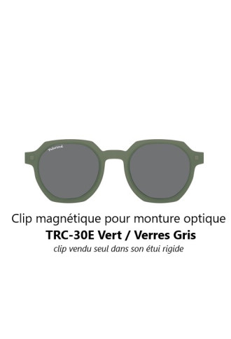 Clip magnétique solaire compatible montures TRC-30E (1 couleur de verre) - clips solaires - irisoft
