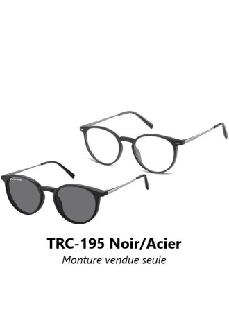 Monture optique pour clip magnétique modèle TRC-195 (4 coloris) - clips solaires - irisoft