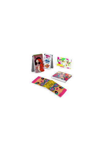 Microfibres POCKET collection "Pop Art" - 12 VISUELS - entretien & nettoyage lunettes - irisoft