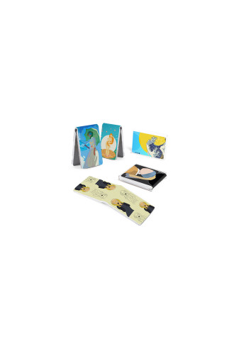 Microfibres POCKET collection "Art 1" - 12 VISUELS - entretien & nettoyage lunettes - irisoft