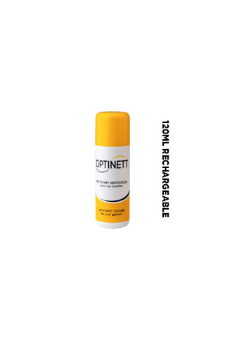 SPRAY NETTOYANT RECHARGEABLE - 120ml - entretien & nettoyage lunettes - irisoft