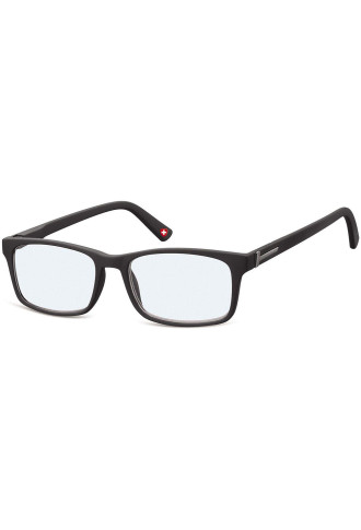 Lunette de lecture filtre lumière bleue HBLF73 Noir - PLAN à +3.50D - lunettes loupes - irisoft