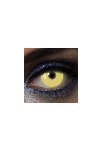 UV Yellow 1 Day Plan - lentilles fantaisies - irisoft