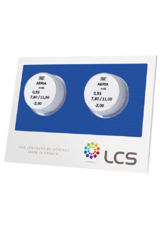 AERIA Kids / AERIA Kids Defocus / AERIA Kids Multifocal TE - TI ou BI - Commande par mail si paramètres absents - lentilles rigides - irisoft