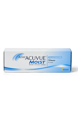 1 Day Acuvue Moist Toric - lentilles toriques - irisoft