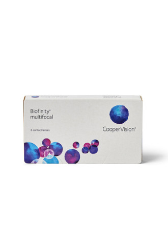 Biofinity Multifocal - lentilles progressives - irisoft