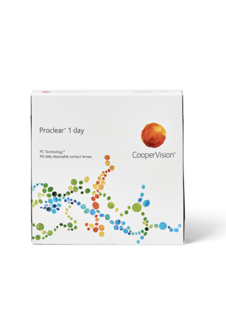 Proclear 1 day - lentilles sphériques - irisoft