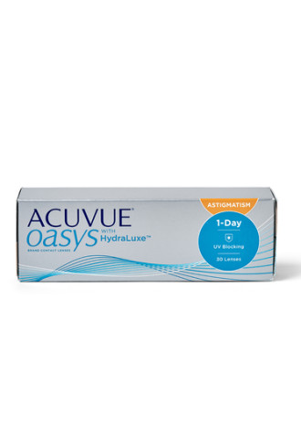 1 Day Acuvue Oasys Toric - lentilles toriques - irisoft