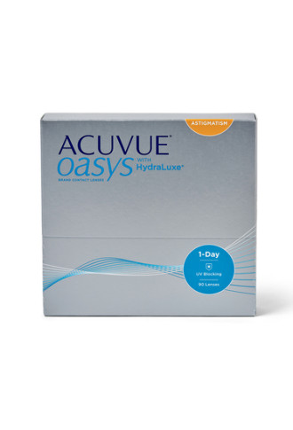 1 Day Acuvue Oasys Toric - lentilles toriques - irisoft