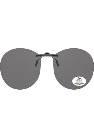 CLIP SOLAIRE polarisé POUR MONTURE ACETATE C4 - Fumés - clip - irisoft