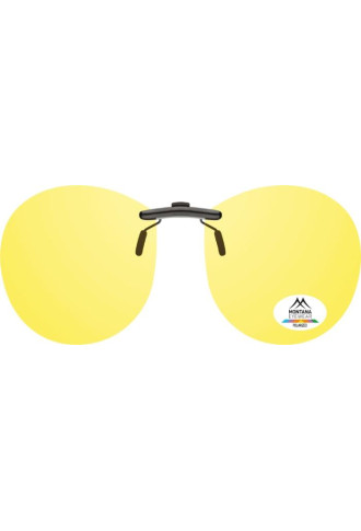 CLIP SOLAIRE Polarisé POUR MONTURE ACETATE C4C - Jaune - clip - irisoft