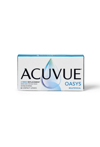 Acuvue Oasys Multifocal - lentilles progressives - irisoft