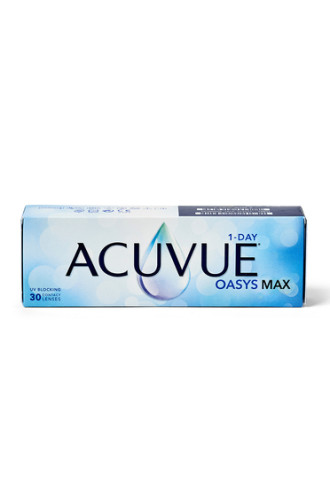 1 Day Acuvue Oasys Max x 30 - lentilles sphériques - irisoft