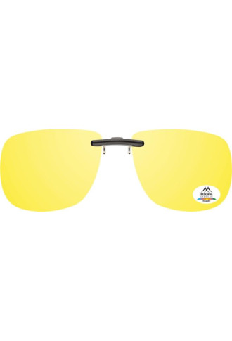 CLIP SOLAIRE Polarisé POUR MONTURE METAL C12C - Jaune - clip - irisoft