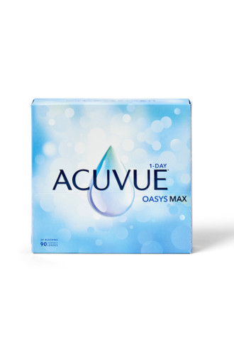 1 Day Acuvue Oasys Max x 90 - lentilles sphériques - irisoft