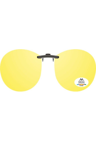 CLIP SOLAIRE Polarisé POUR MONTURE METAL C14C - Jaune - clip - irisoft