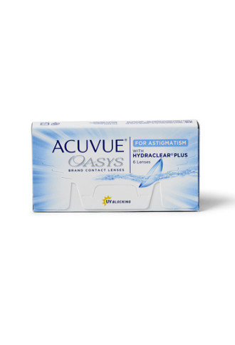 Acuvue Oasys Toric - lentilles toriques - irisoft